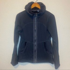 Marmot Gray Fleece Lined‎ Hoodie Size Medium